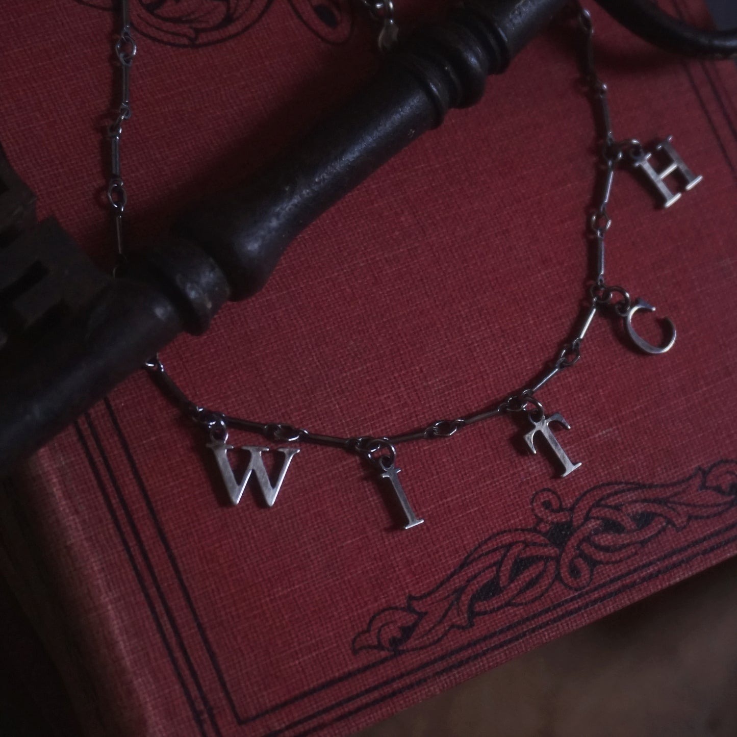 the WITCH necklace